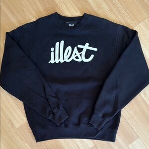 Illest Black Crewneck Sweater